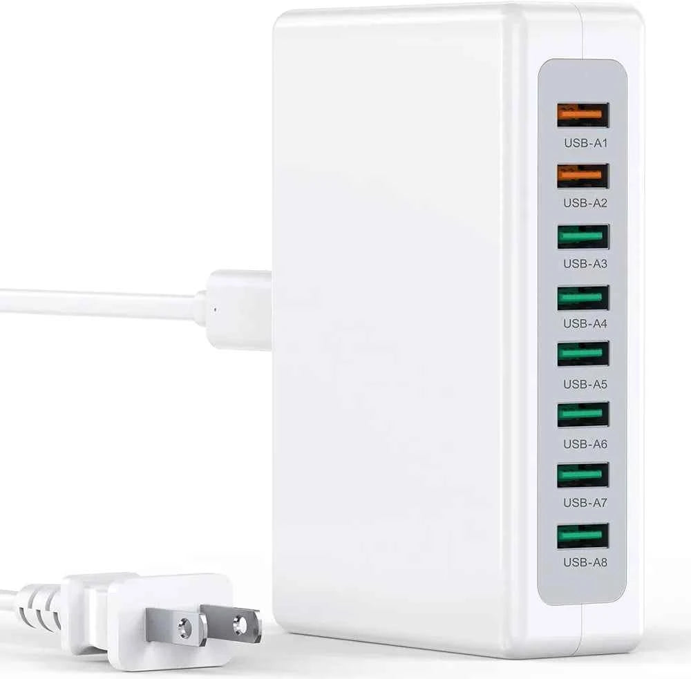 USB Charger Block 100w | 8 Port USB | Fast charge