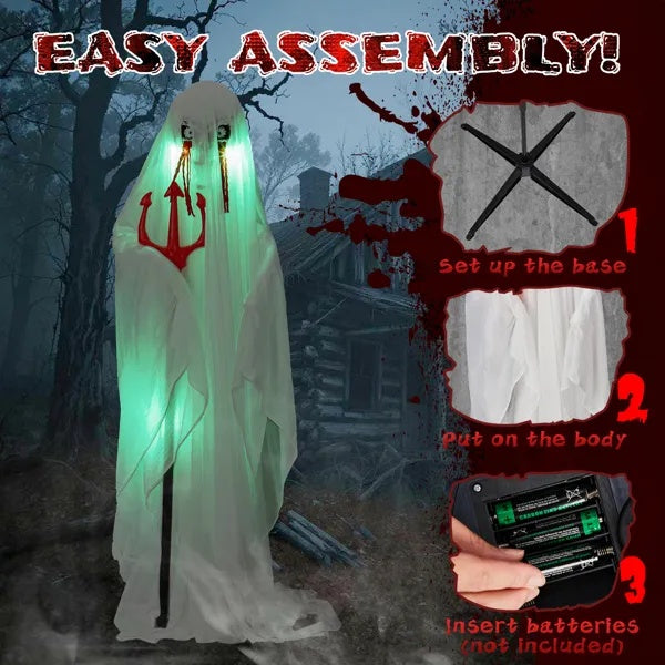 Halloween Decorations Outdoor | Life Size Animatronics with sound
