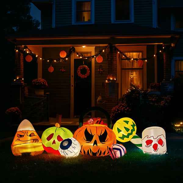 Halloween Inflatables | Blow Up Yard Decoration With Built-in LEDs
