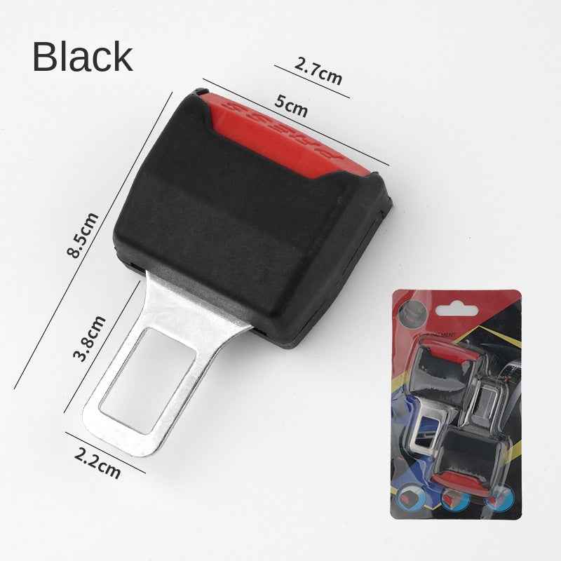 Universal Car Safety Belt Buckle Limiter Adjustable Tension Regulator Clip Head