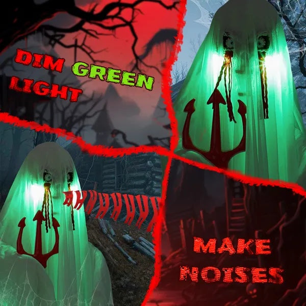 Halloween Decorations Outdoor | Life Size Animatronics with sound