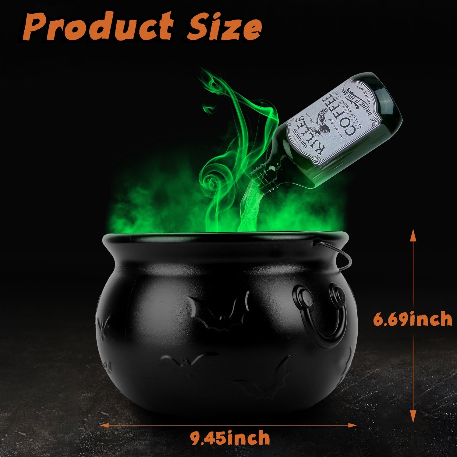 Halloween Decorations Floating Bottle Set