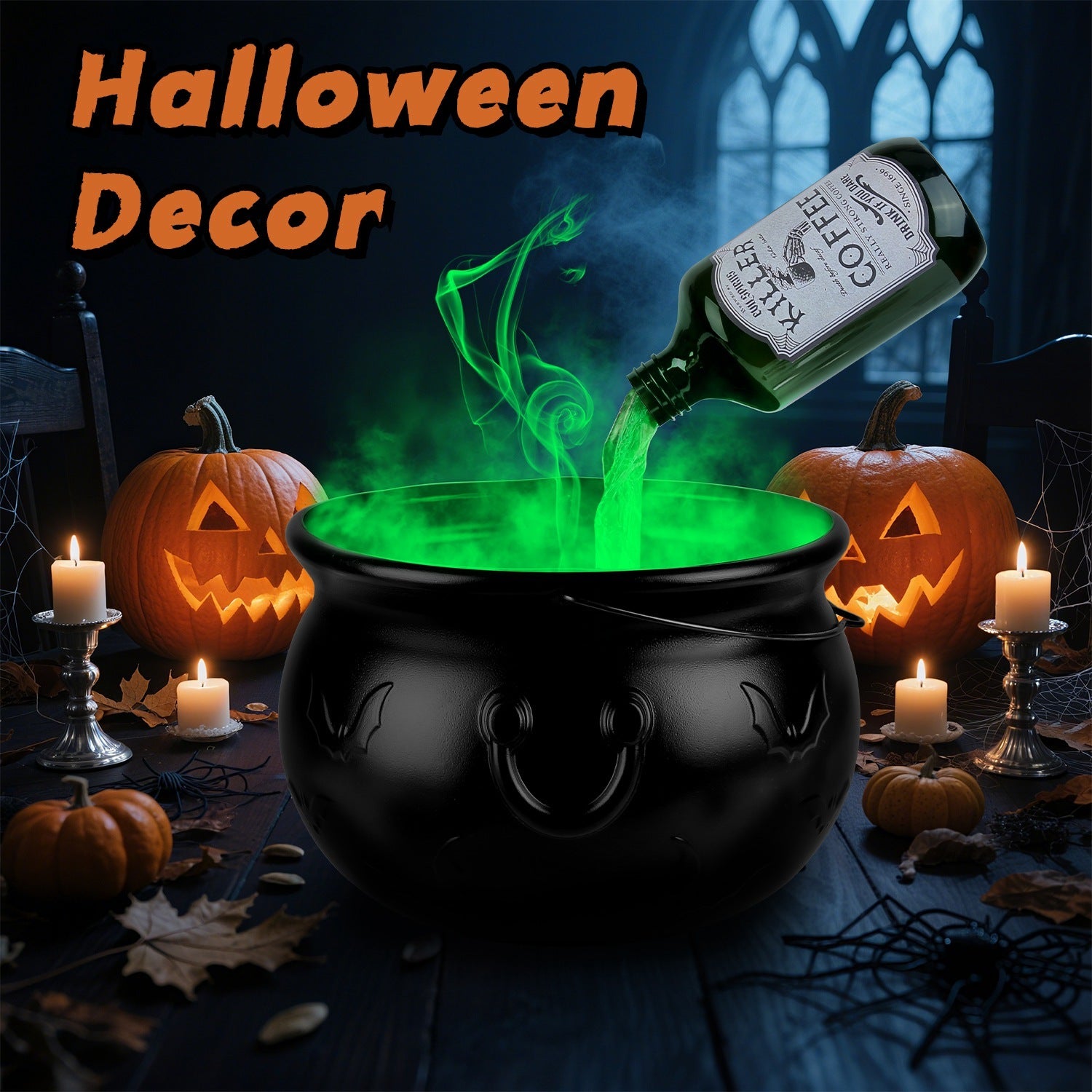 Halloween Decorations Floating Bottle Set