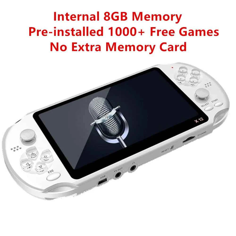 8 GB Retro Handheld Gaming Console | 1000+ free games | Lots of features
