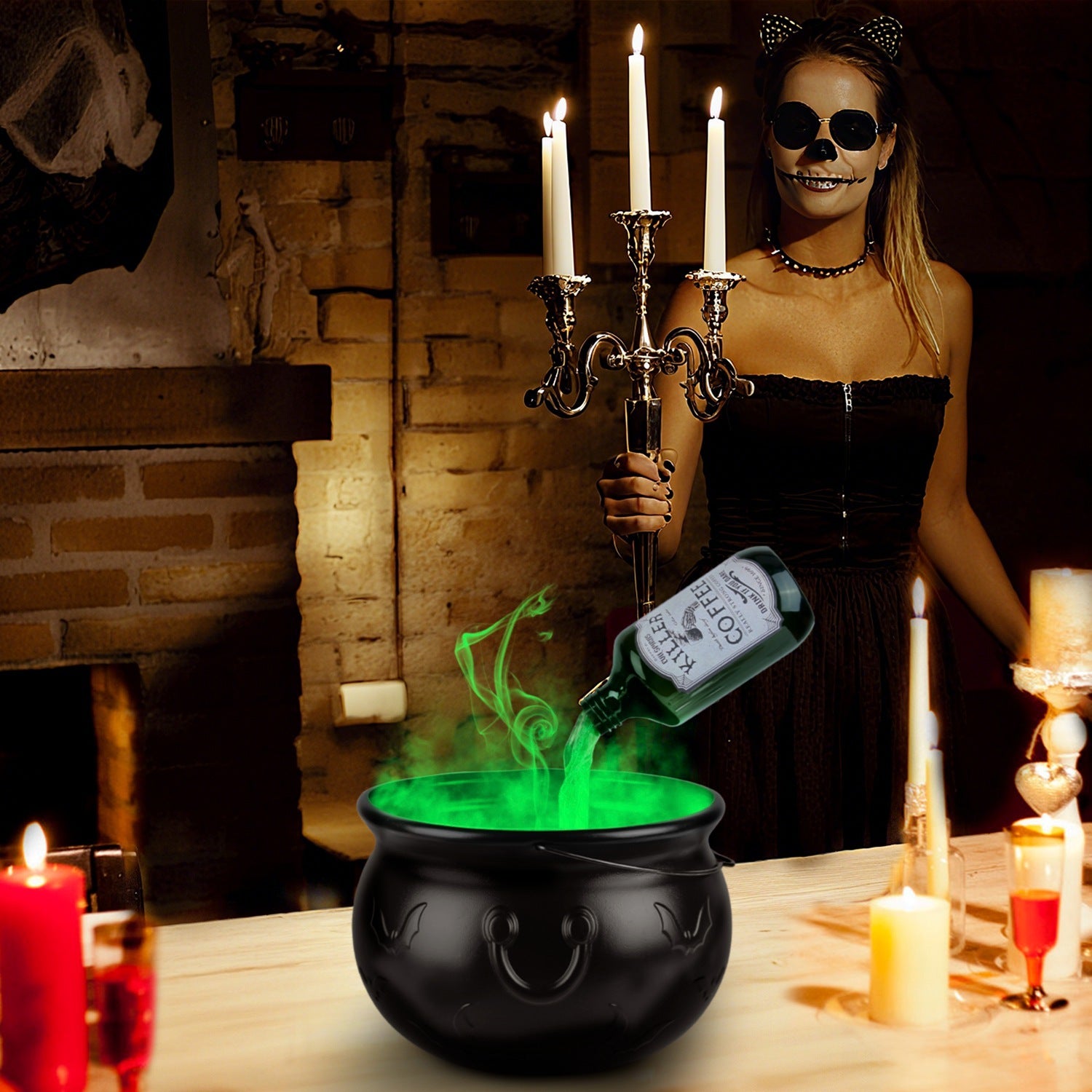 Halloween Decorations Floating Bottle Set